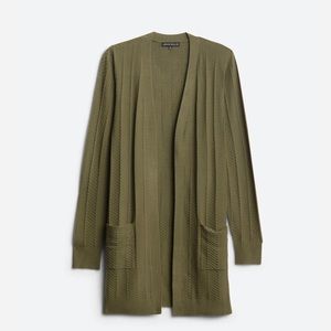 Herringbone Knit Cardigan